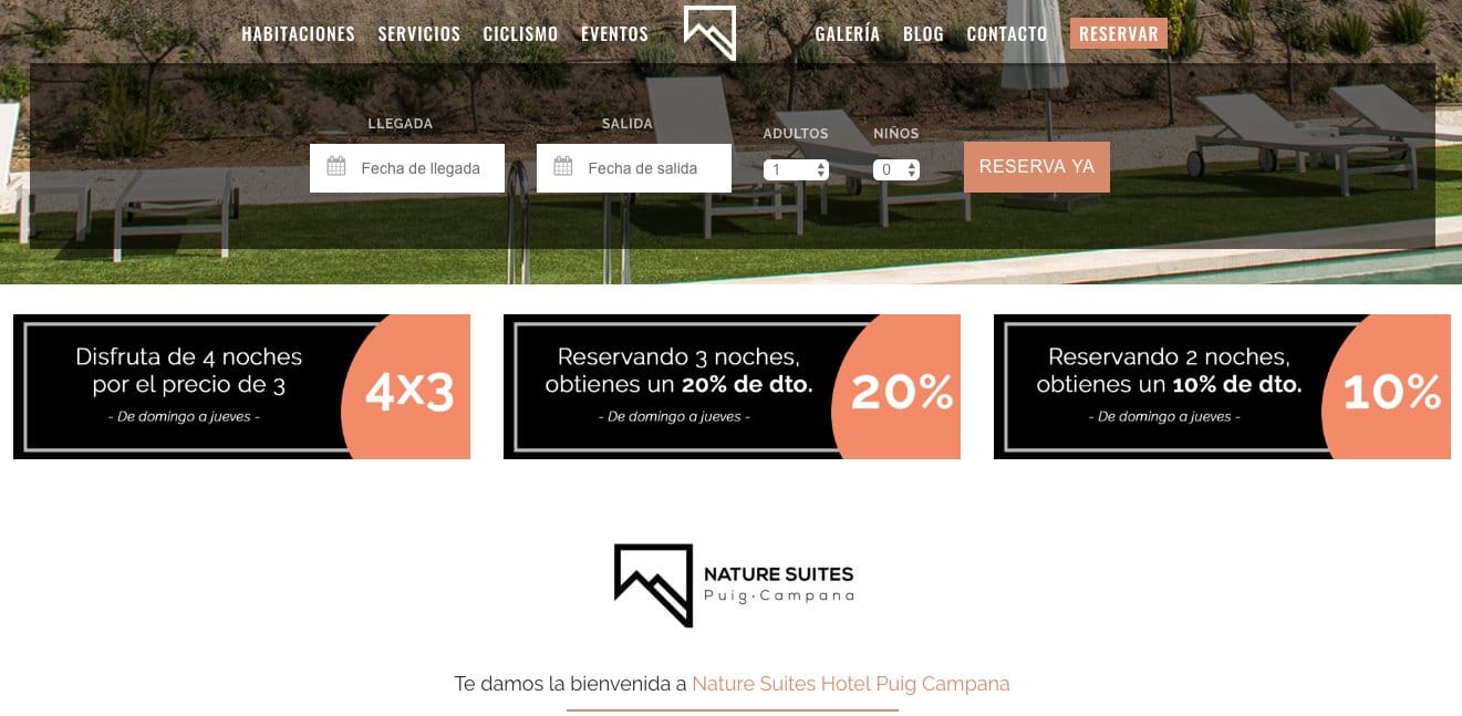 diseño-web-hotel-nature-suites-ofertas